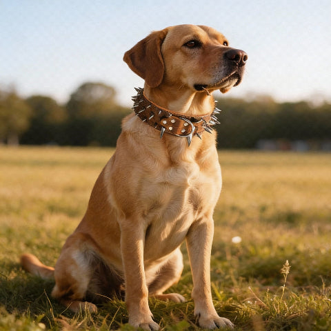 collier a clou pour chien offrant un confort absolu