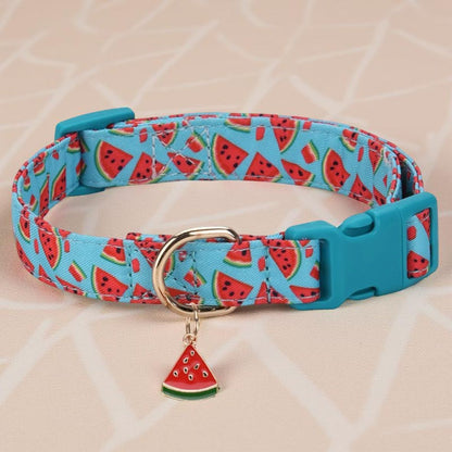 COLLIER CHIEN AVEC PENDENTIF DE FRUITS