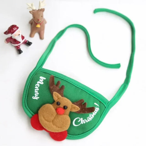 deguisement chien christmas Serviette slip vert