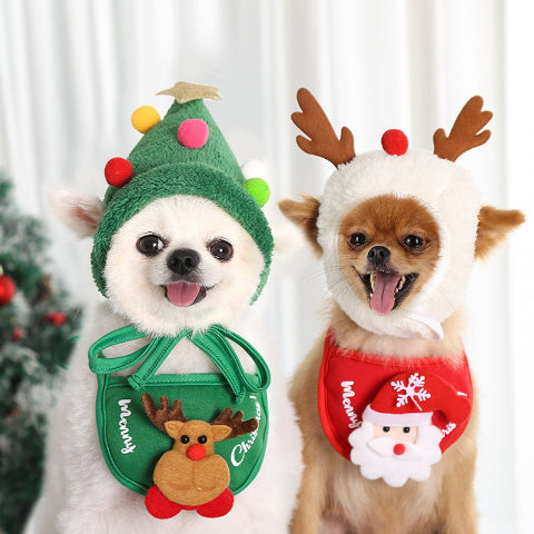 deguisement chien christmas joli