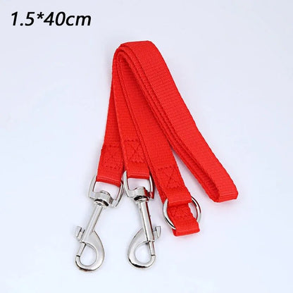 DOUBLE LAISSE POUR CHIEN | COUPLEUR EN NYLON - Les chiens beaux
