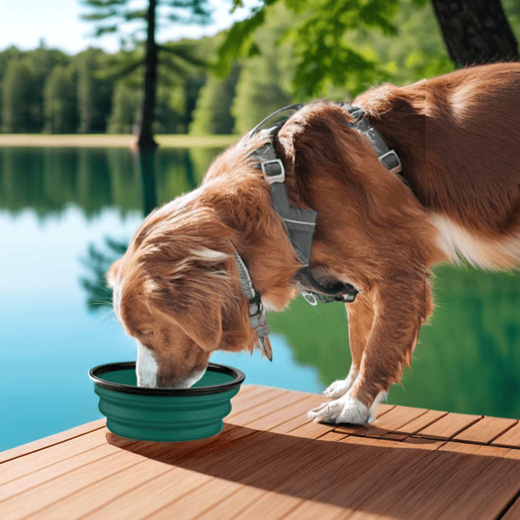 Gamelle pour chien pliable | NomadeBowl - Les chiens beaux