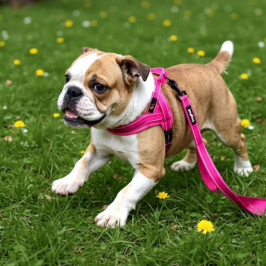 HARNAIS CHIEN ANTI TRACTION | GILET À AJUSTEMENT POITRINE - Les chiens beaux