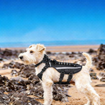harnais chien tactique avec systeme de reglage fluide