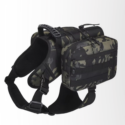 harnais chien tactique camo rembourre