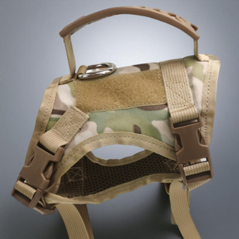 harnais chien tactique camo