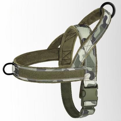 harnais chien tactique rembourre doux