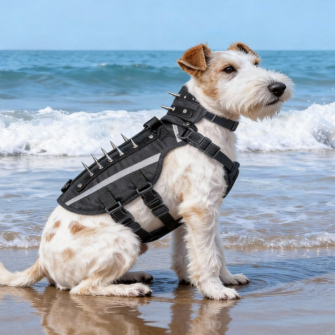 harnais chien tactique sans frottements