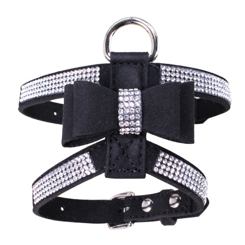 harnais chiot noir clic