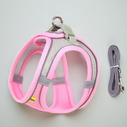 harnais petit chien rose indispensable