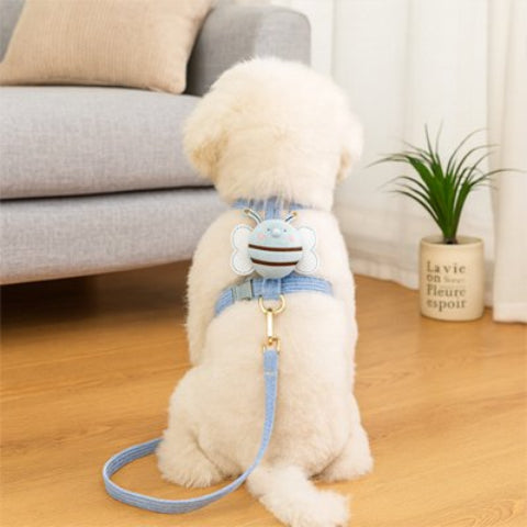 Harnais pour Chien bleu abeille
