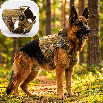 harnais pour chien militaire Tacticontrol camo incomparable