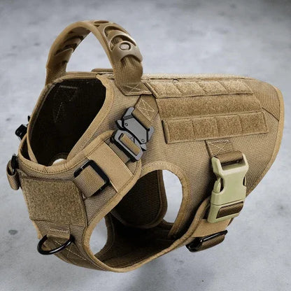 harnais pour chien militaire Tacticontrol khaki