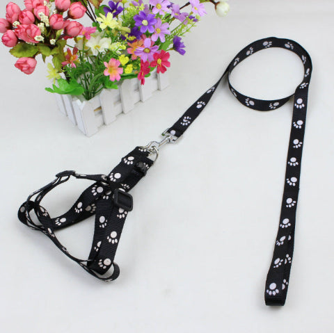 harnais pour chien noir