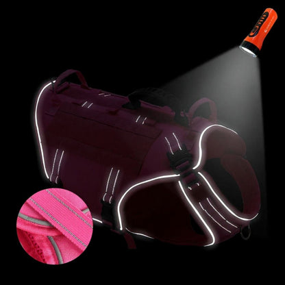harnais tactique chien k9 pro lumineux