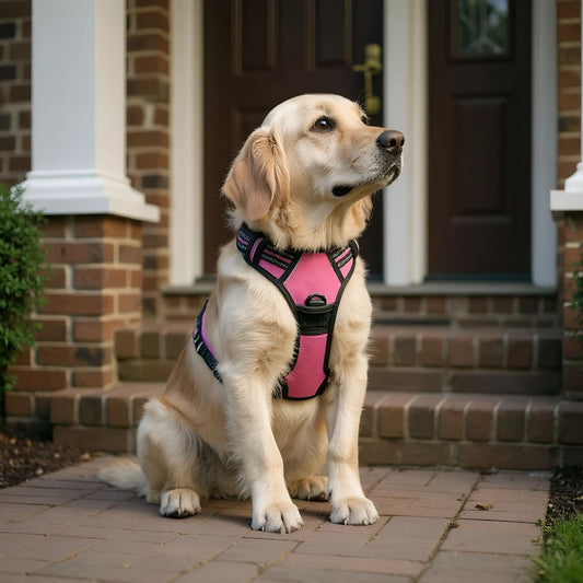 HARNAIS CHIEN ANTI TRACTION | VESTE RÉGLABLE