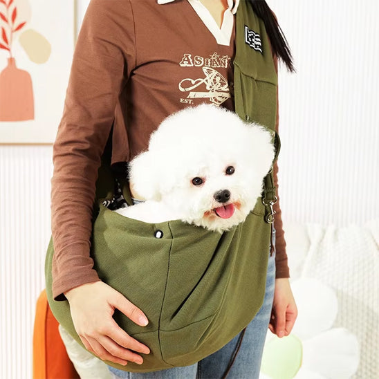 Sac pour transporter un chien à Bandoulière portable - Pawssenger