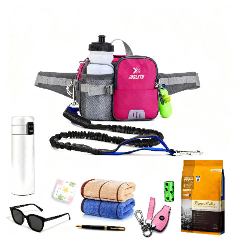 laisse canicross multifonction