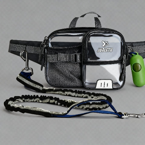 laisse canicross visible dans le noir