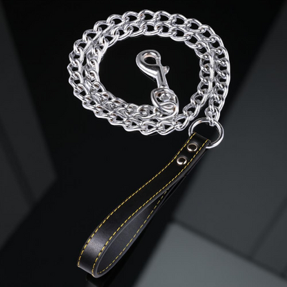 laisse pour chien metallique durable