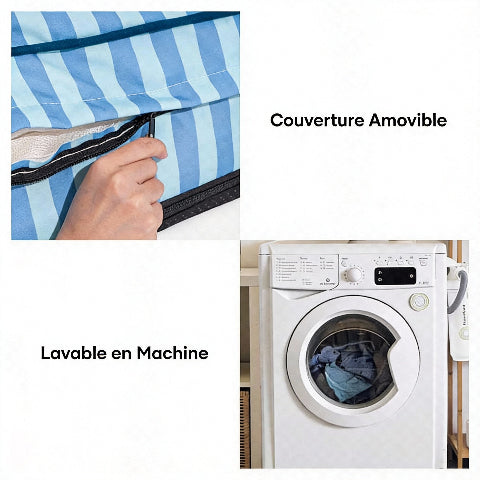 lit pour chien anti chaleur