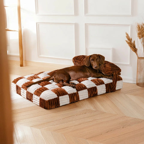 lit pour chien orthopedique avec mousse haute densite