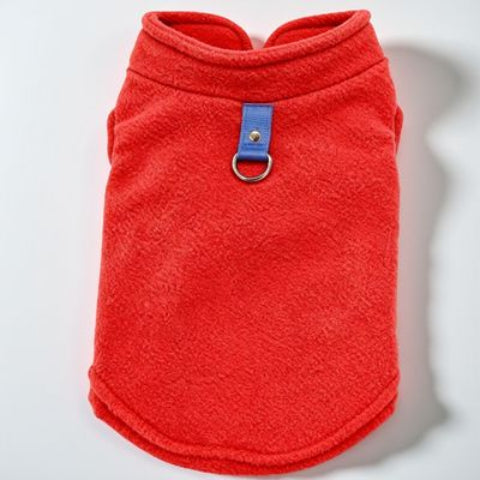 manteau chien rouge resistant