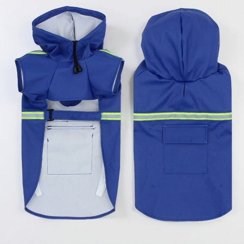 manteau pour chien glowcape bleu