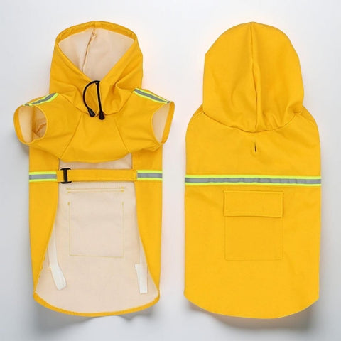 manteau pour chien glowcape jaune