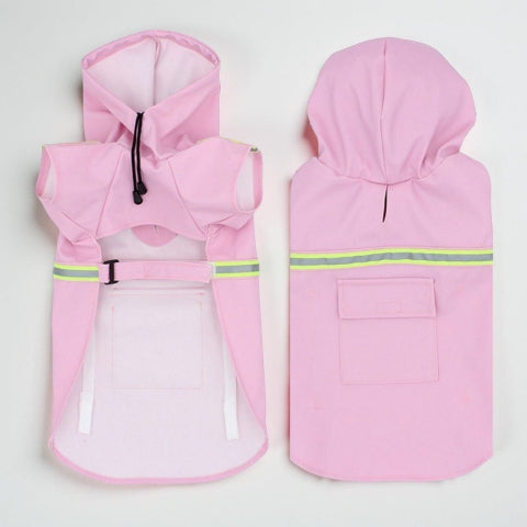 manteau pour chien glowcape rose