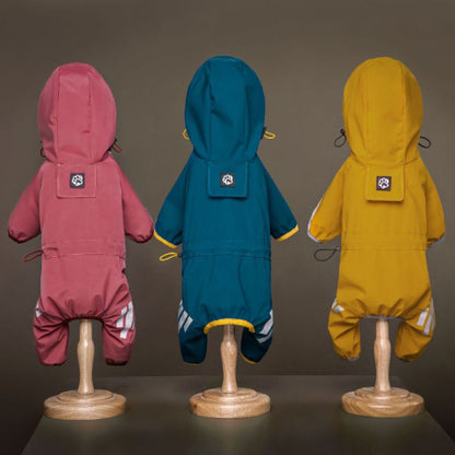 manteau pour chien raincoat display