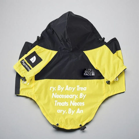 manteau pour chien the dog face jaune