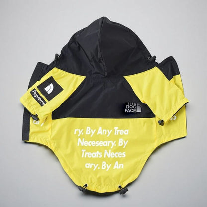 manteau pour chien the dog face jaune