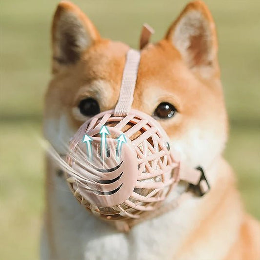 MUSELIERE POUR CHIEN | MASQUE BUCCAL - Les chiens beaux