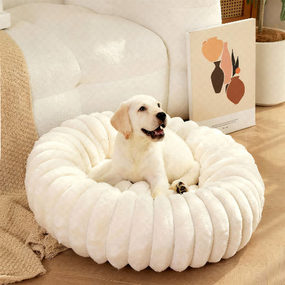 Panier  pour chien blanc tres chic