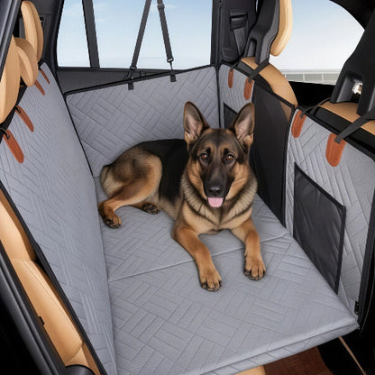 protection voiture chien gris-e impermeable