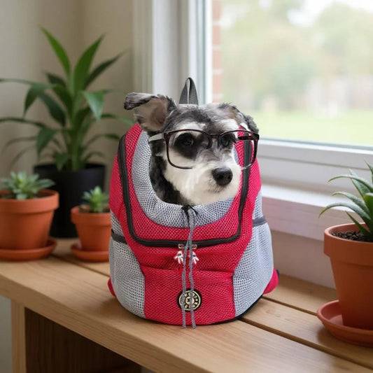 SAC A DOS CHIEN EN MAILLE | CARRYPAW