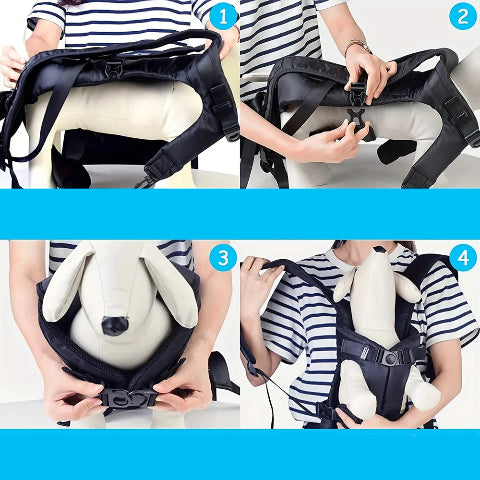 sac a dos chien noir tres chic