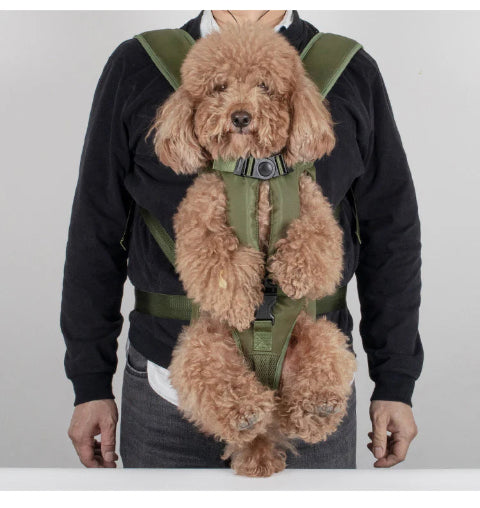 sac a dos chien vert qualite