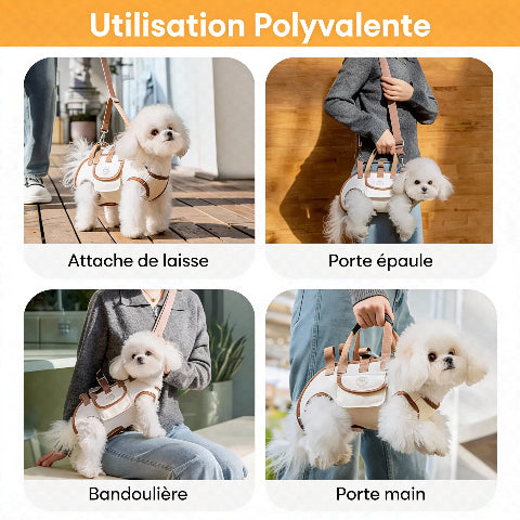 sac a dos pour chien utilisation polyvalente