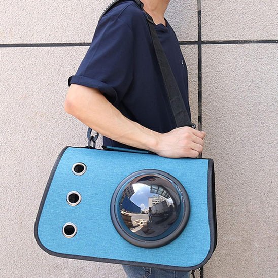 Sac de transport pour chien | Portable avec semi - sphère - Les chiens beaux