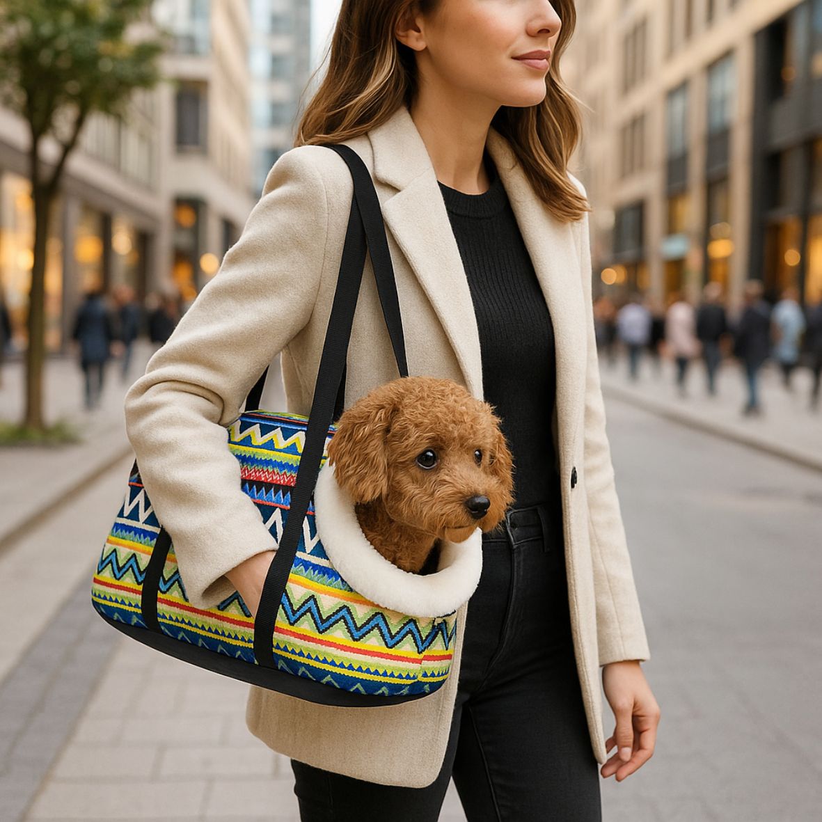 SAC TRANSPORT CHIEN | BANDOULIÈRE À ESCLING
