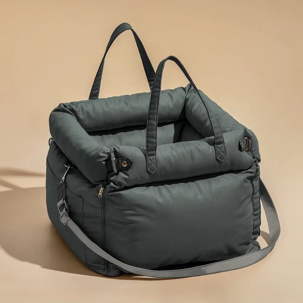 SIEGE AUTO CHIEN | FAUX CUIR DE LUXE - Les chiens beaux