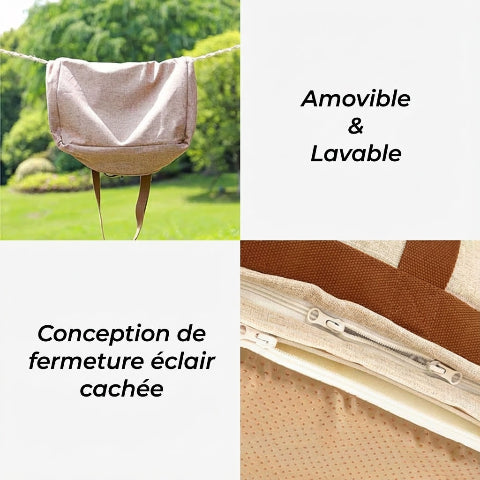 siege auto pour chien amovible et lavable