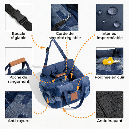 siege auto pour chien anti rayures