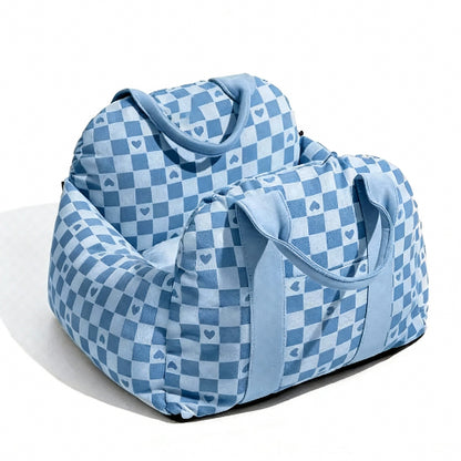 siege auto pour chien bleu qualite