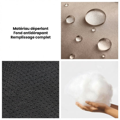 siege auto pour chien doux et moelleux