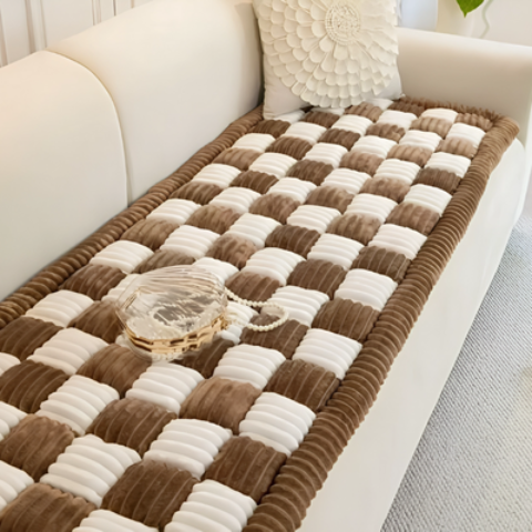 tapis pour chien brun