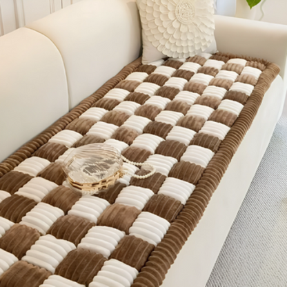 tapis pour chien brun